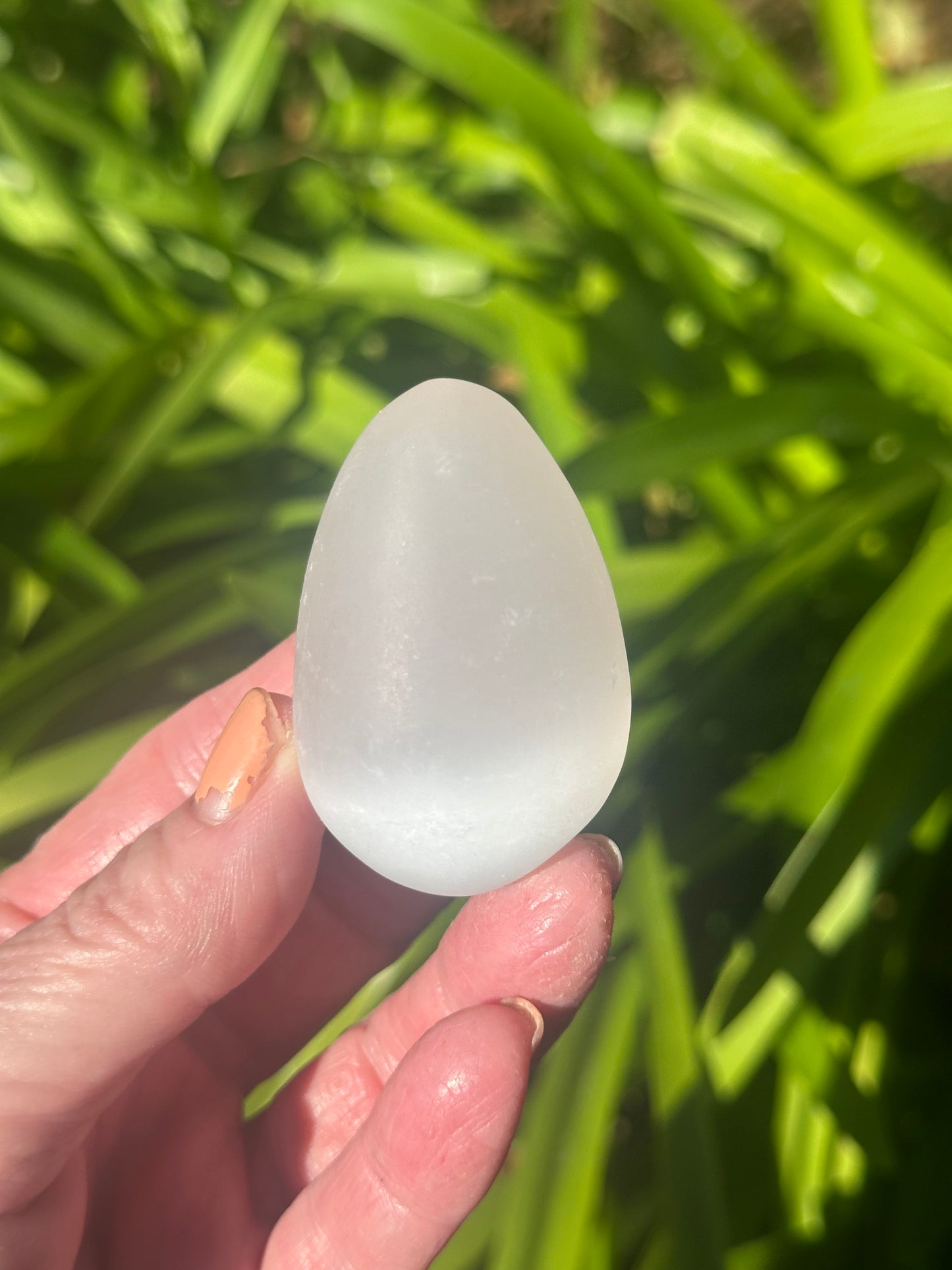 SELENITE Egg, Pyramid, Palm Stone, Mushroom