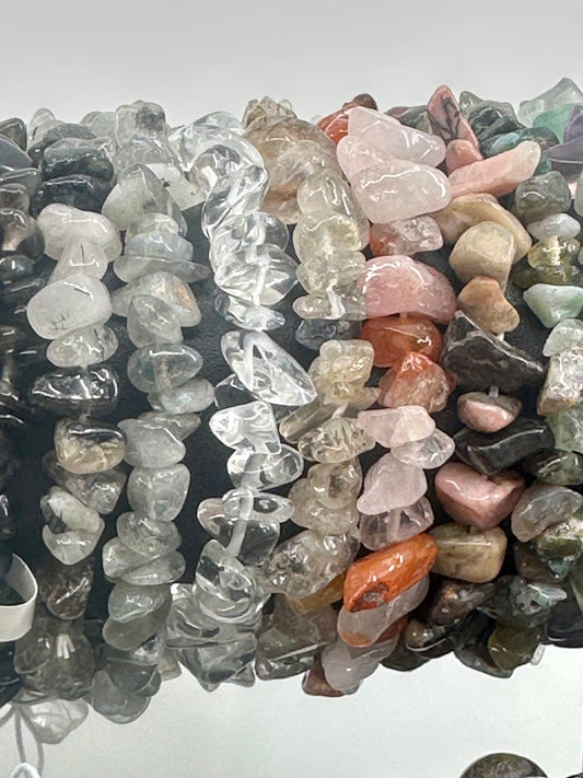 CRYSTAL CHIP BRACELETS