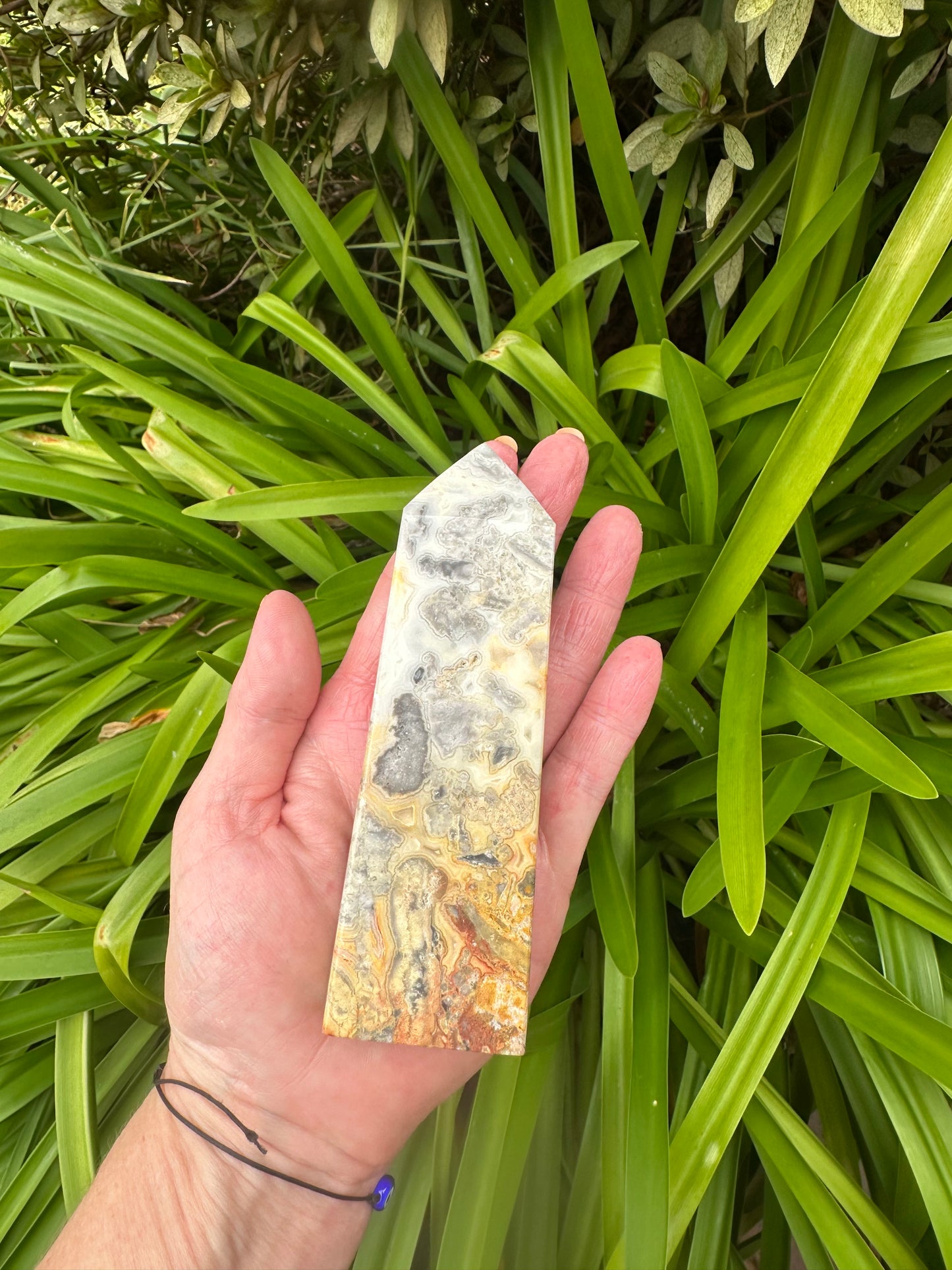 CRAZY LACE AGATE TOWER