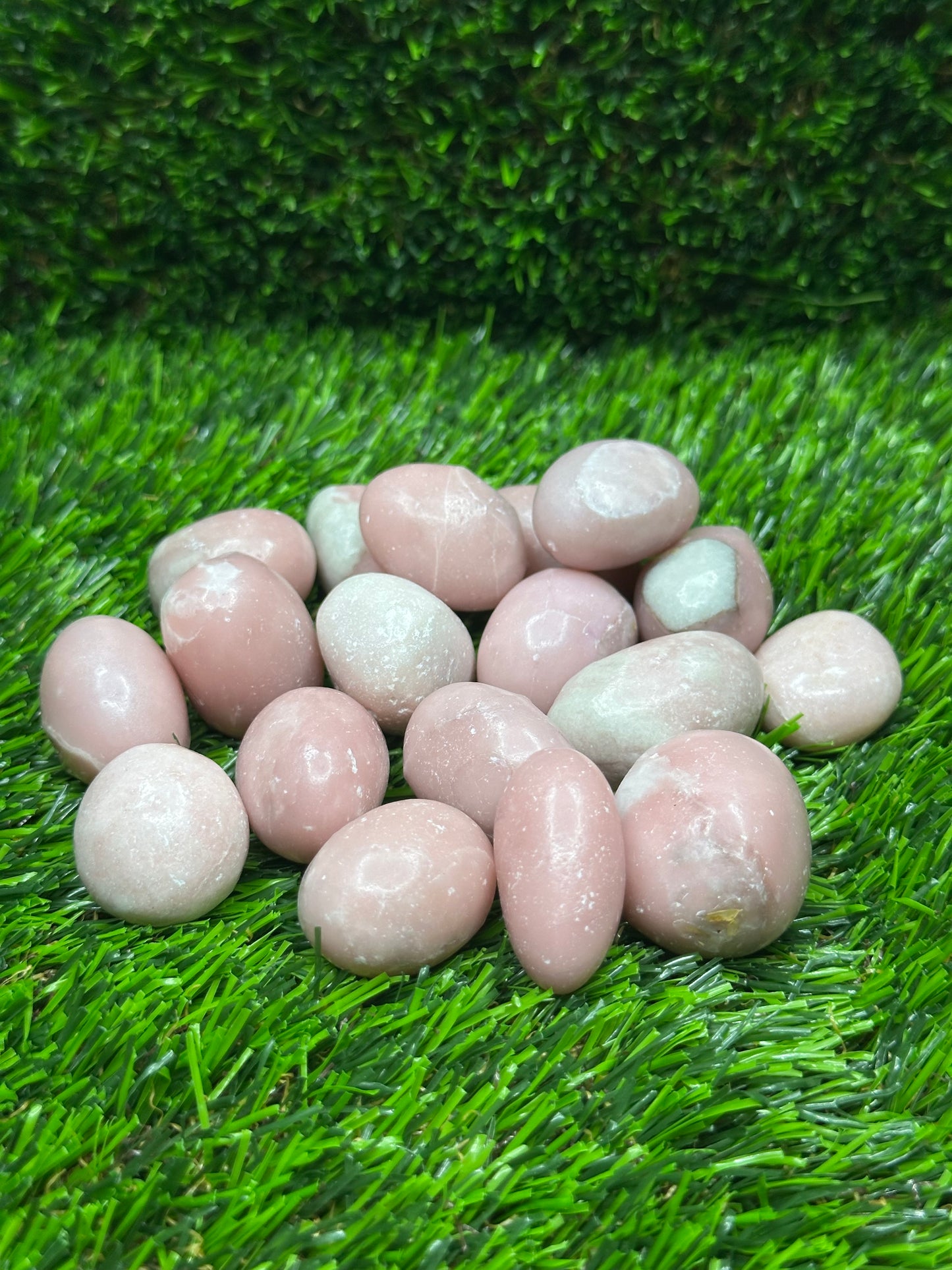 TUMBLES - Rose Quartz, Pink Opal, Mangano Calcite, Pink Agate, Strawberry Quartz, Pink Carnelian