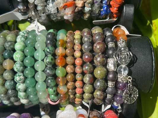 CRYSTAL BEAD BRACELETS