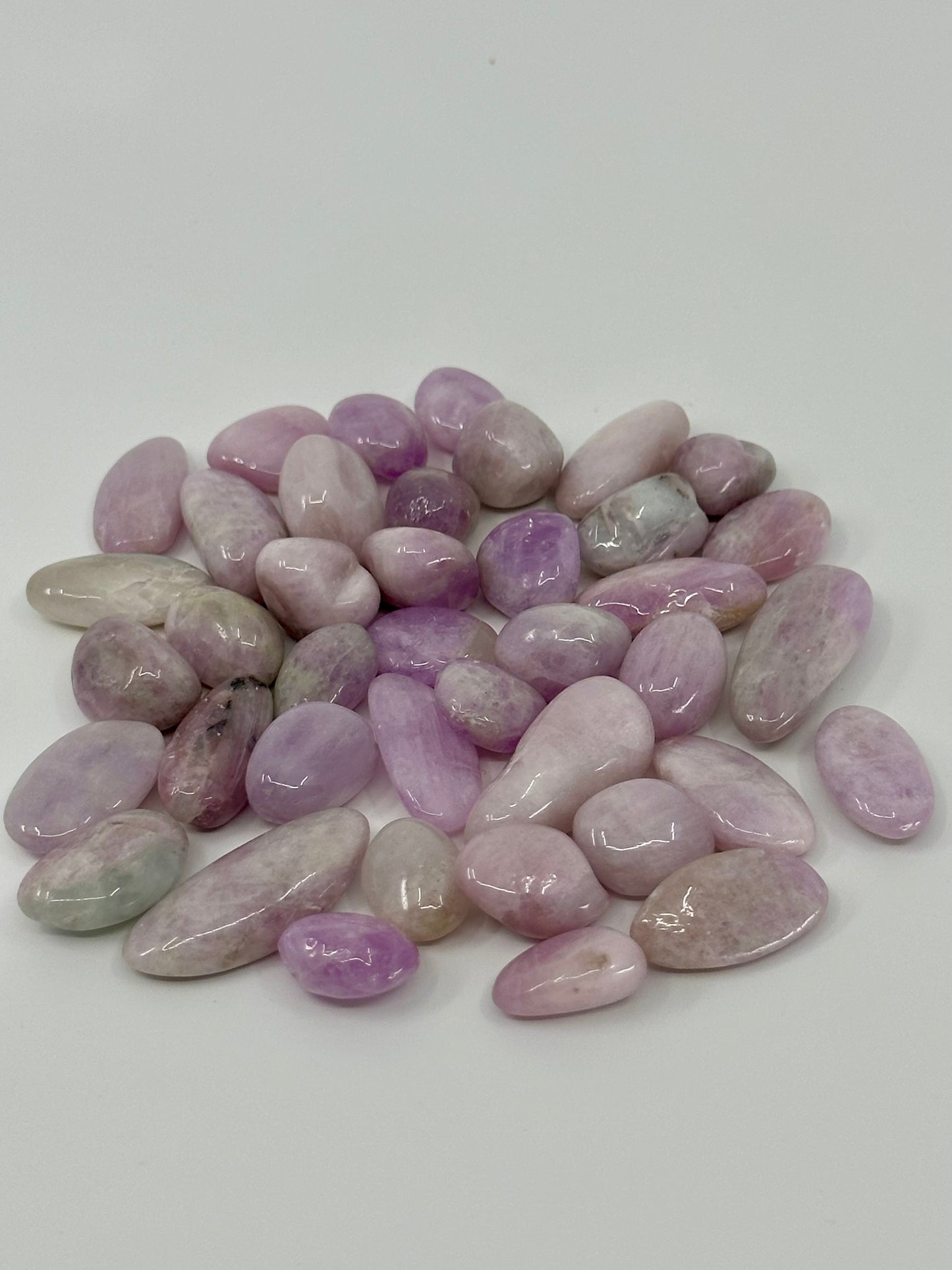 TUMBLES - Amethyst, Dream Amethyst, Lepidolite, Fruit Jasper, Kunzite, Charoite