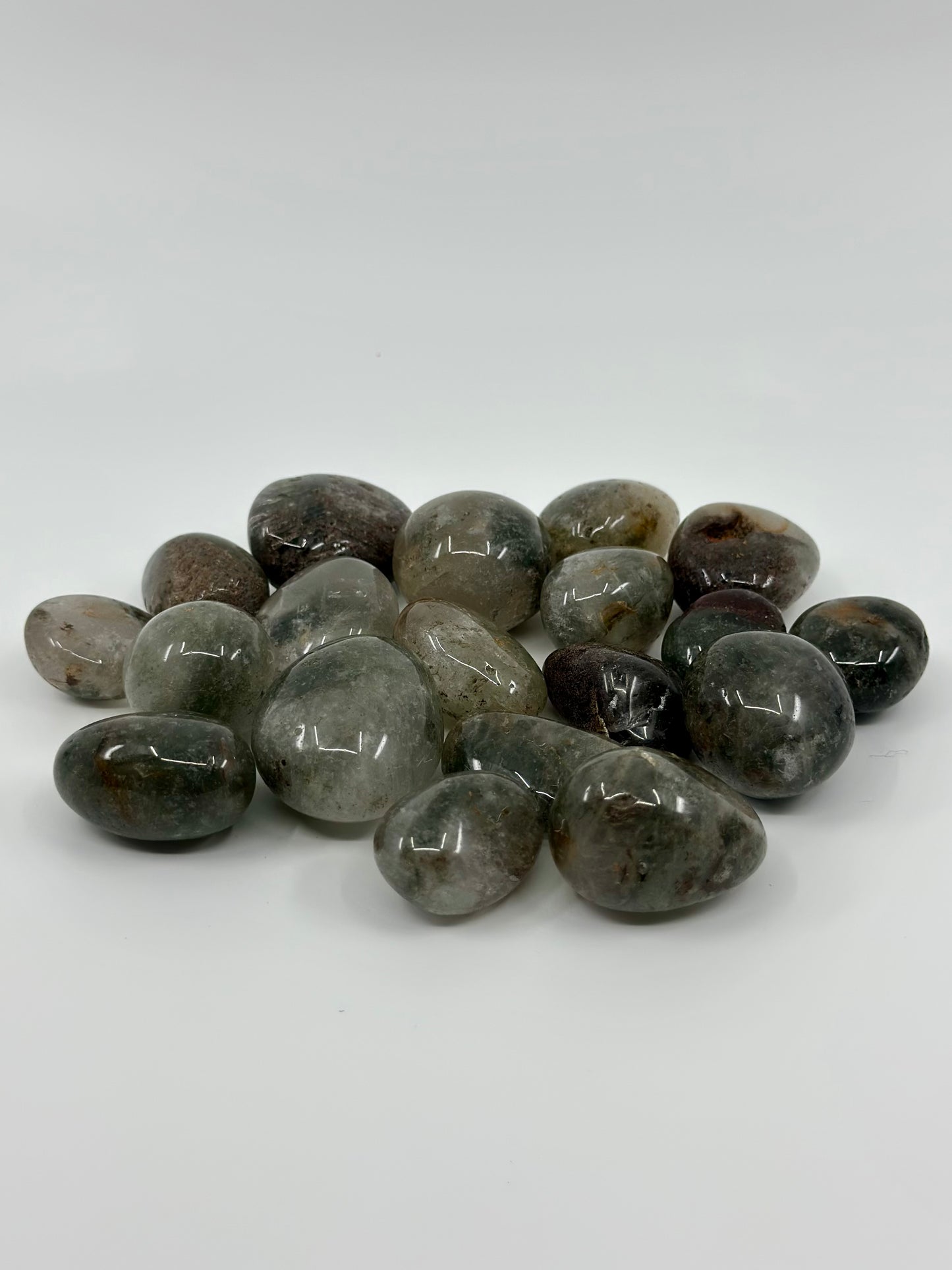 TUMBLES - Obsidian, Yooperlite, Hematite, Agate Slice, Garden Quartz, Golden Rutile, Agate, Botswana Agate, Smoky Quartz