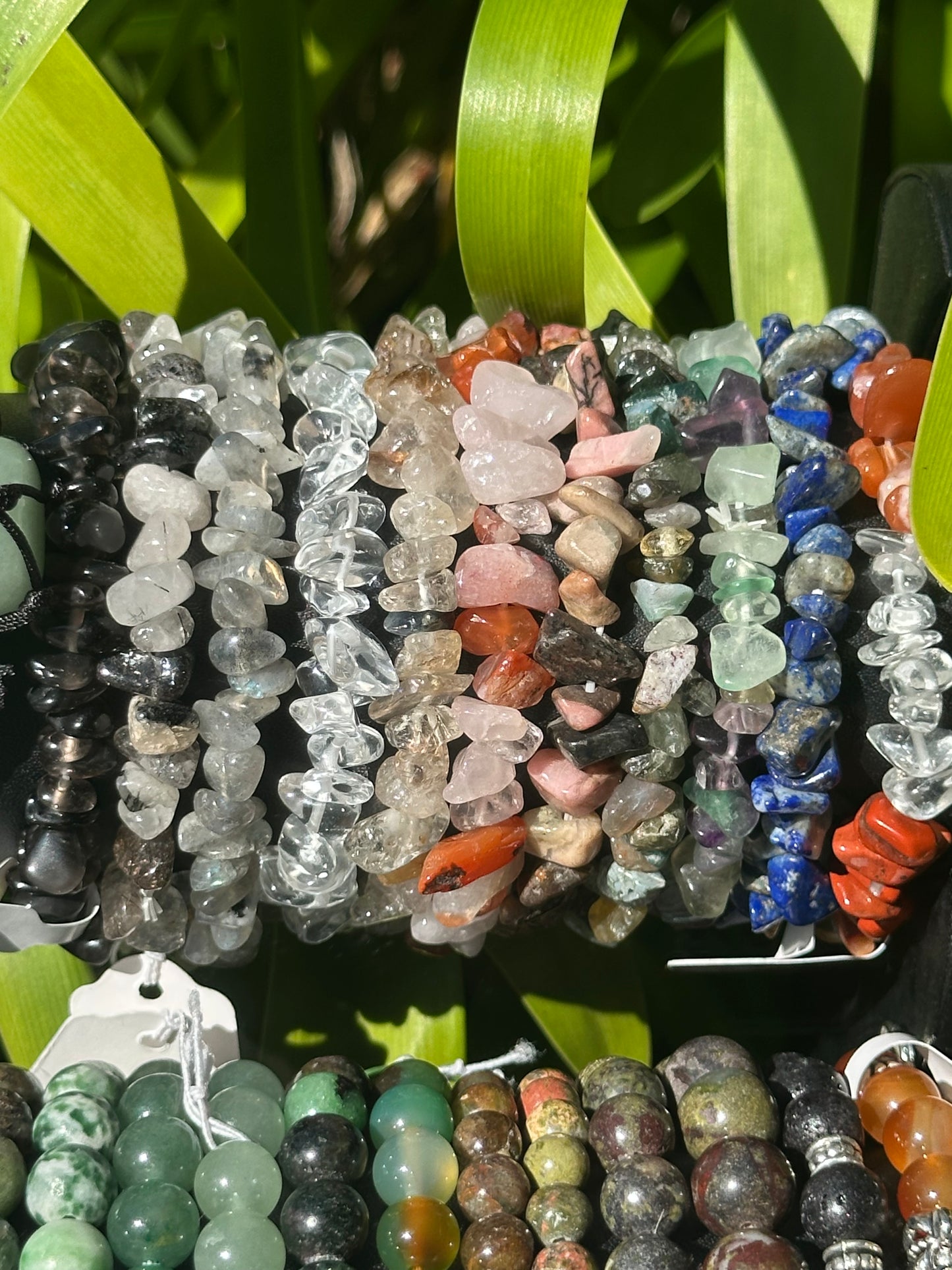 CRYSTAL CHIP BRACELETS