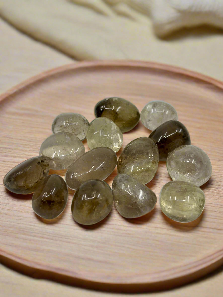 TUMBLES - Obsidian, Yooperlite, Hematite, Agate Slice, Garden Quartz, Golden Rutile, Agate, Botswana Agate, Smoky Quartz