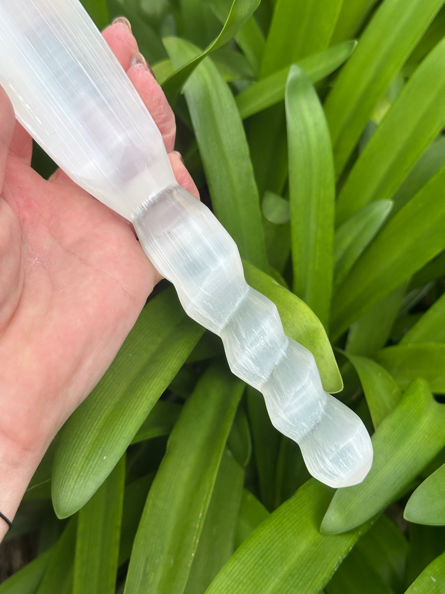 SELENITE DAGGERS - Large and Small avail - Genuine Crystal - Flashy - Cleansing