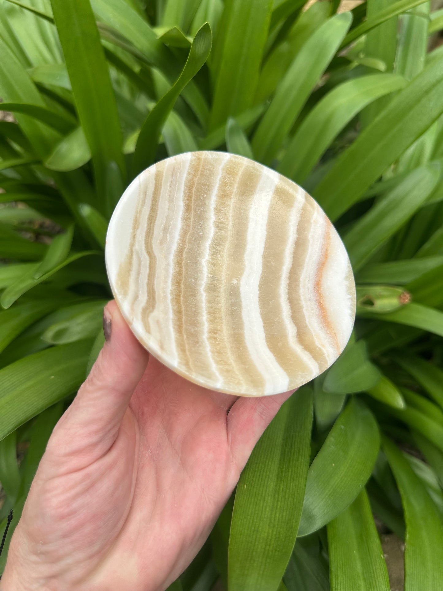 YELLOW CALCITE BOWLS - Genuine, quality crystals - sunny colors - banding