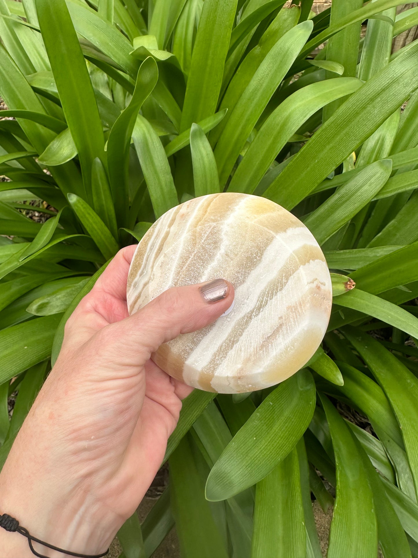 YELLOW CALCITE BOWLS - Genuine, quality crystals - sunny colors - banding