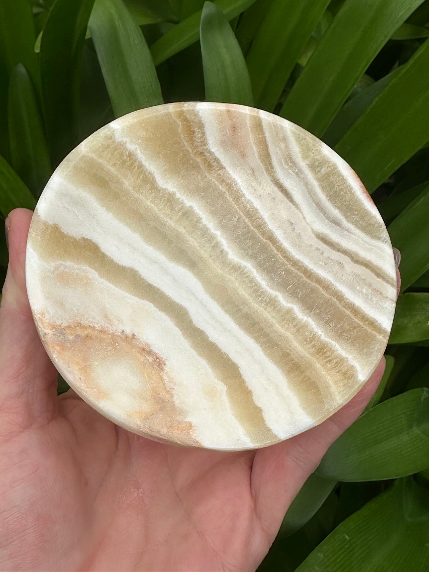YELLOW CALCITE BOWLS - Genuine, quality crystals - sunny colors - banding