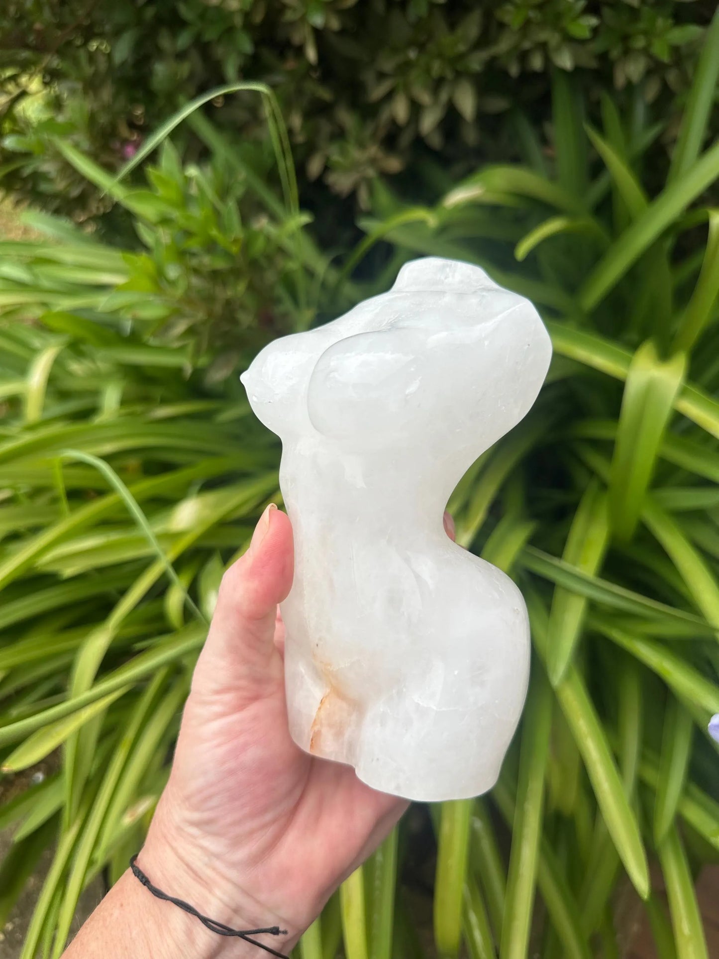 Large CLEAR QUARTZ GODDESS