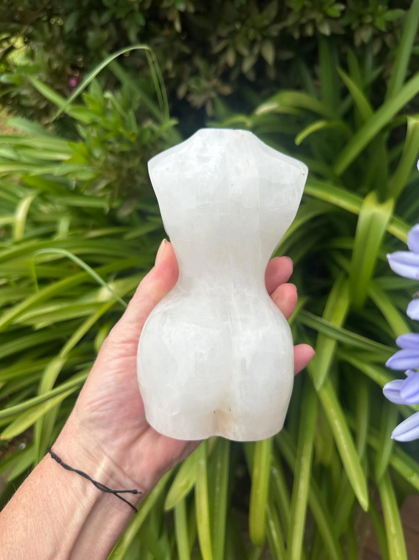Large CLEAR QUARTZ GODDESS