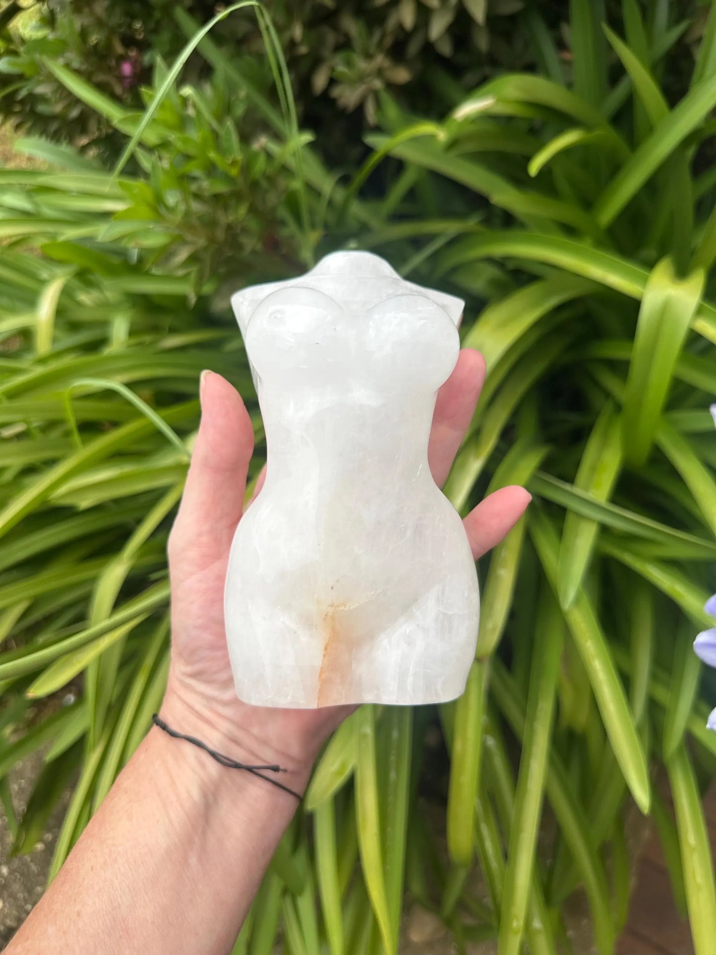 Large CLEAR QUARTZ GODDESS