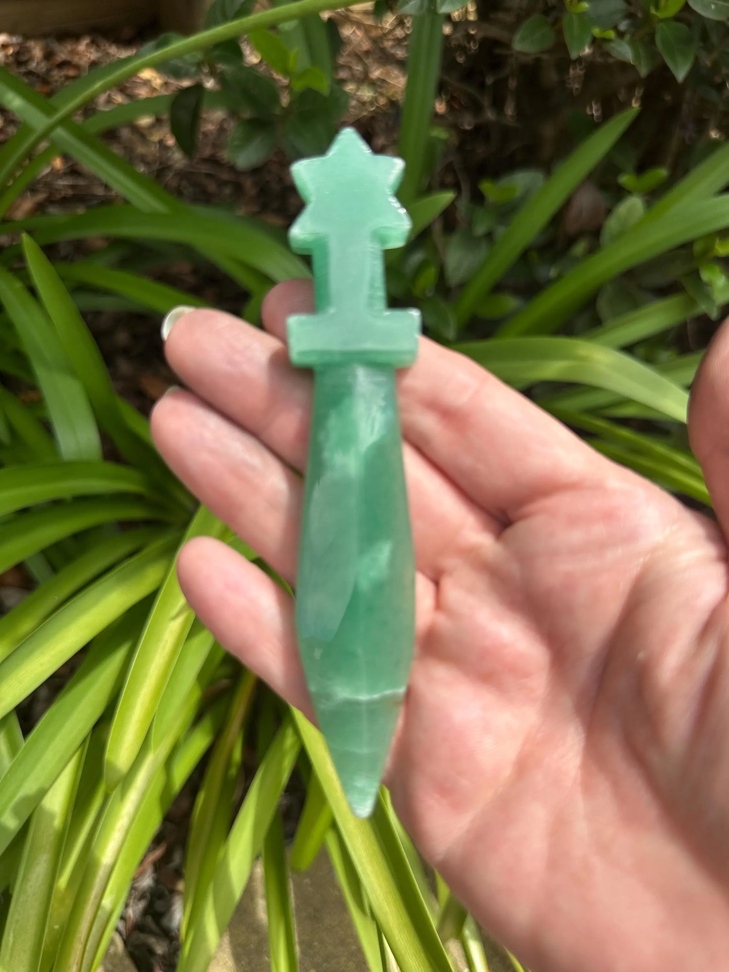 DAGGERS - MOSS Agate, Green Aventurine, Orange Calcite, Picasso Jasper, LAPIS Lazuli