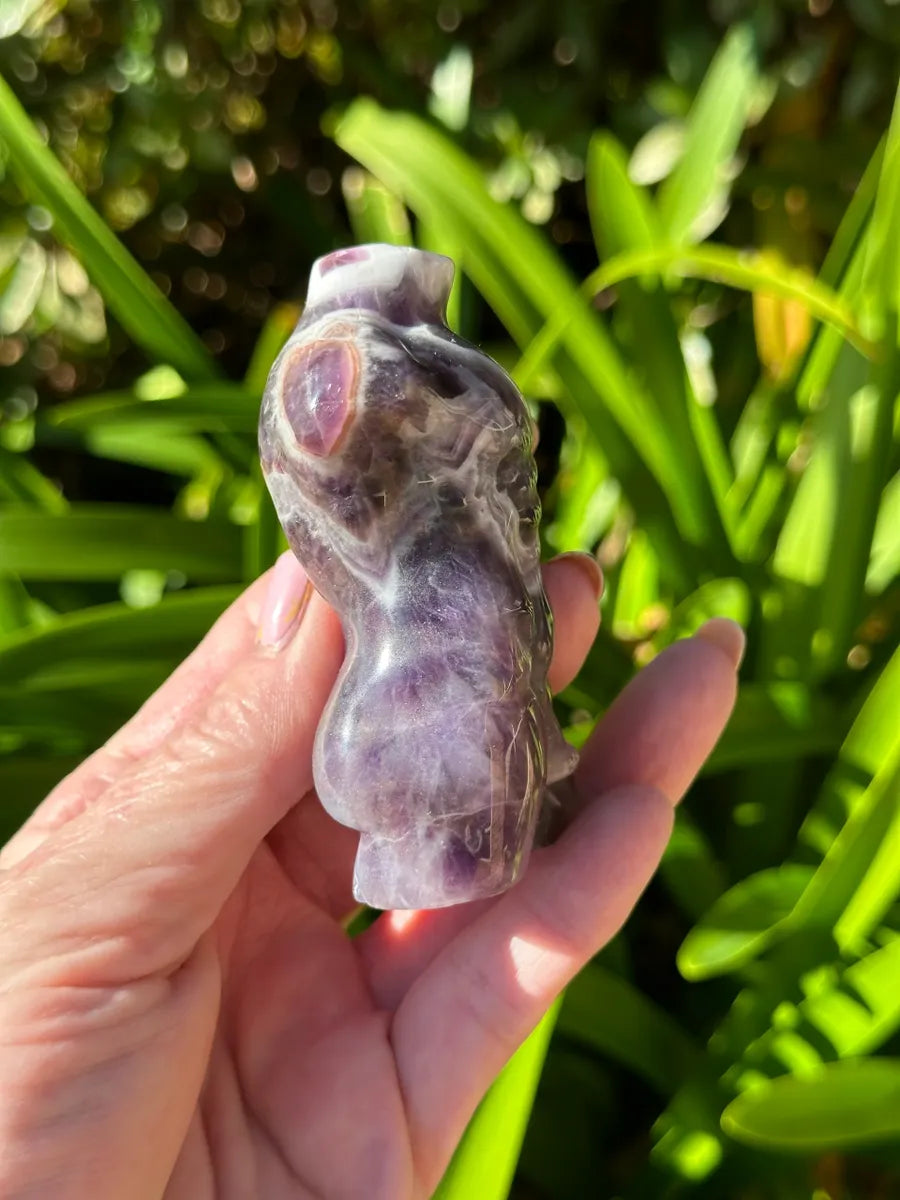 DREAM AMETHYST MAN and GODDESS BODY Carving Set