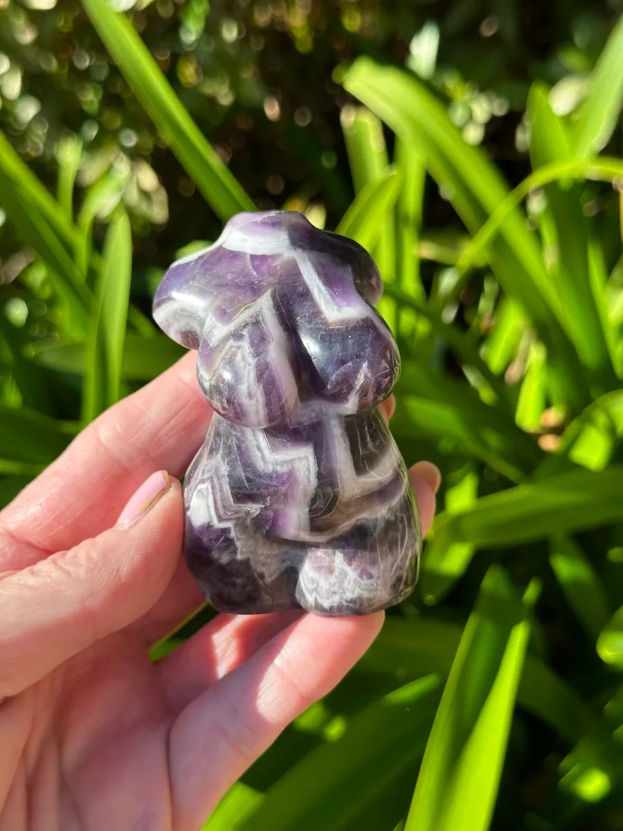 DREAM AMETHYST MAN and GODDESS BODY Carving Set