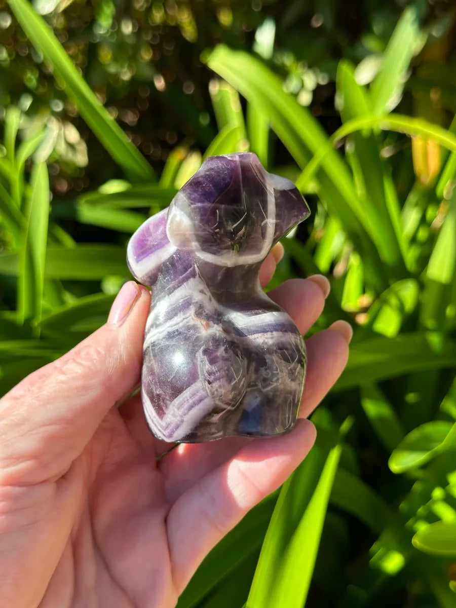 DREAM AMETHYST MAN and GODDESS BODY Carving Set