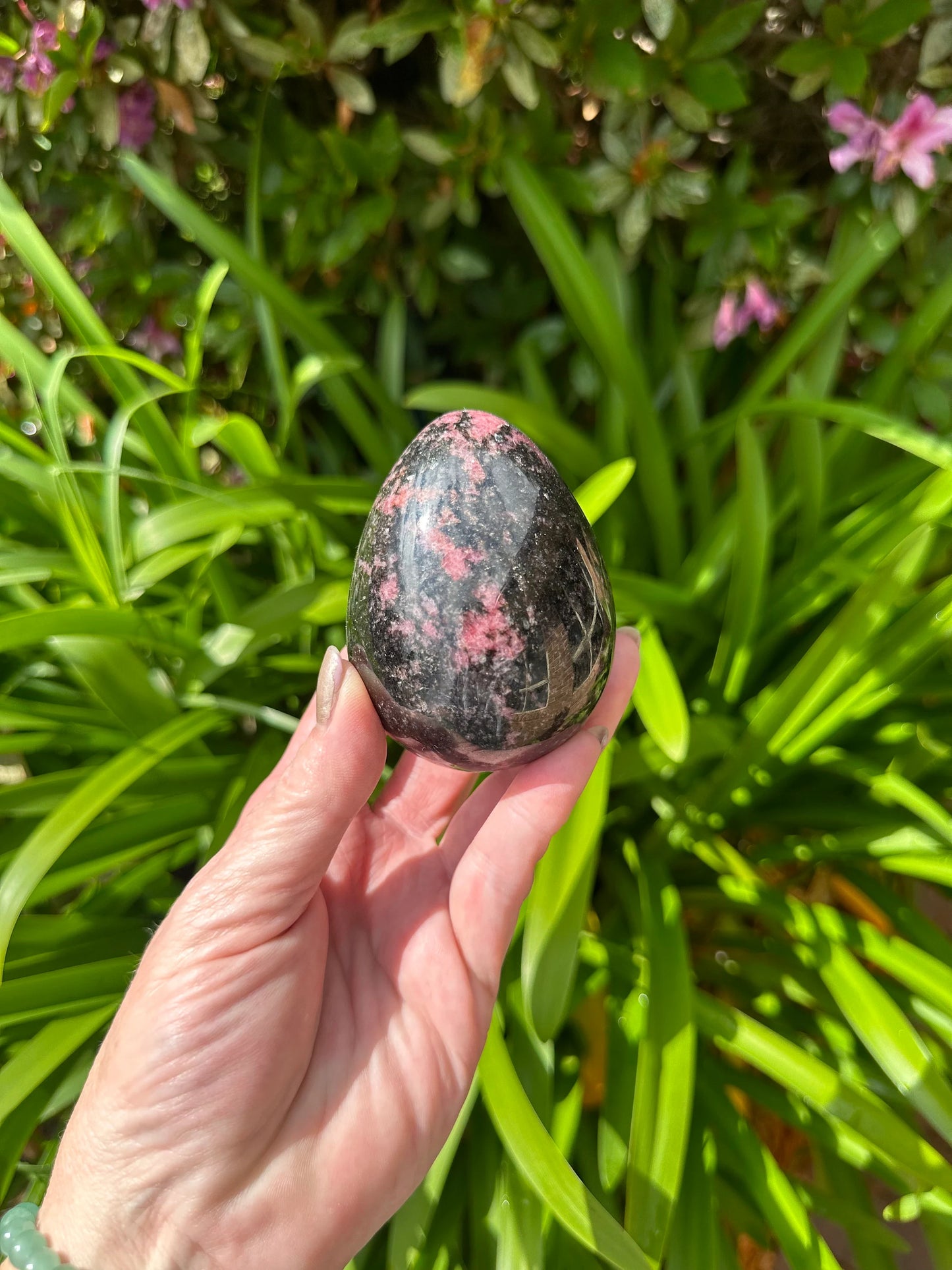 RHODONITE EGG
