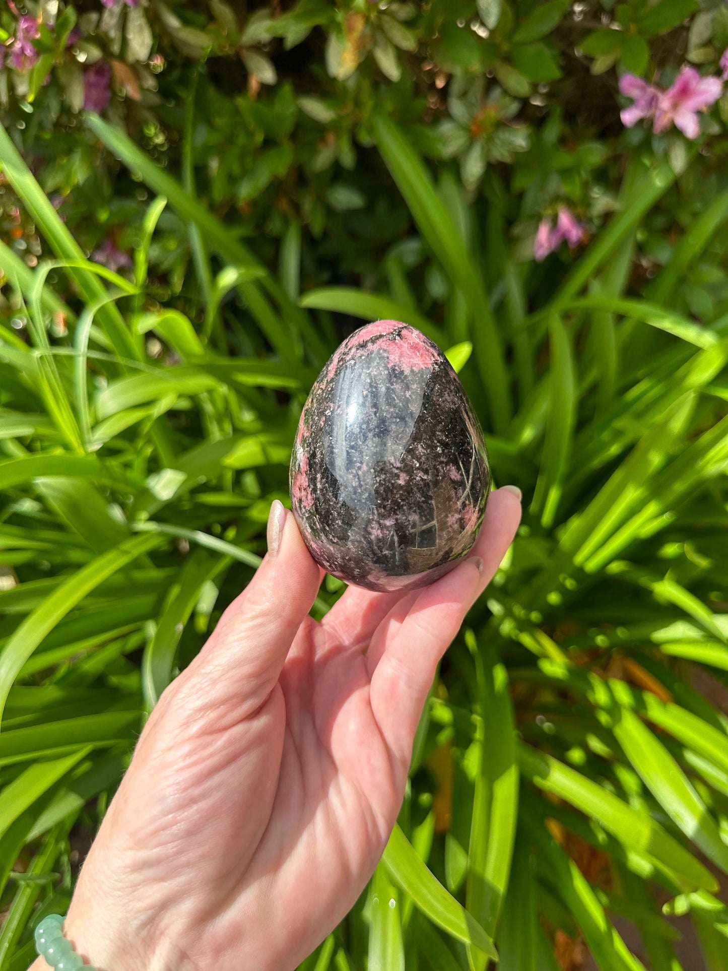 RHODONITE EGG