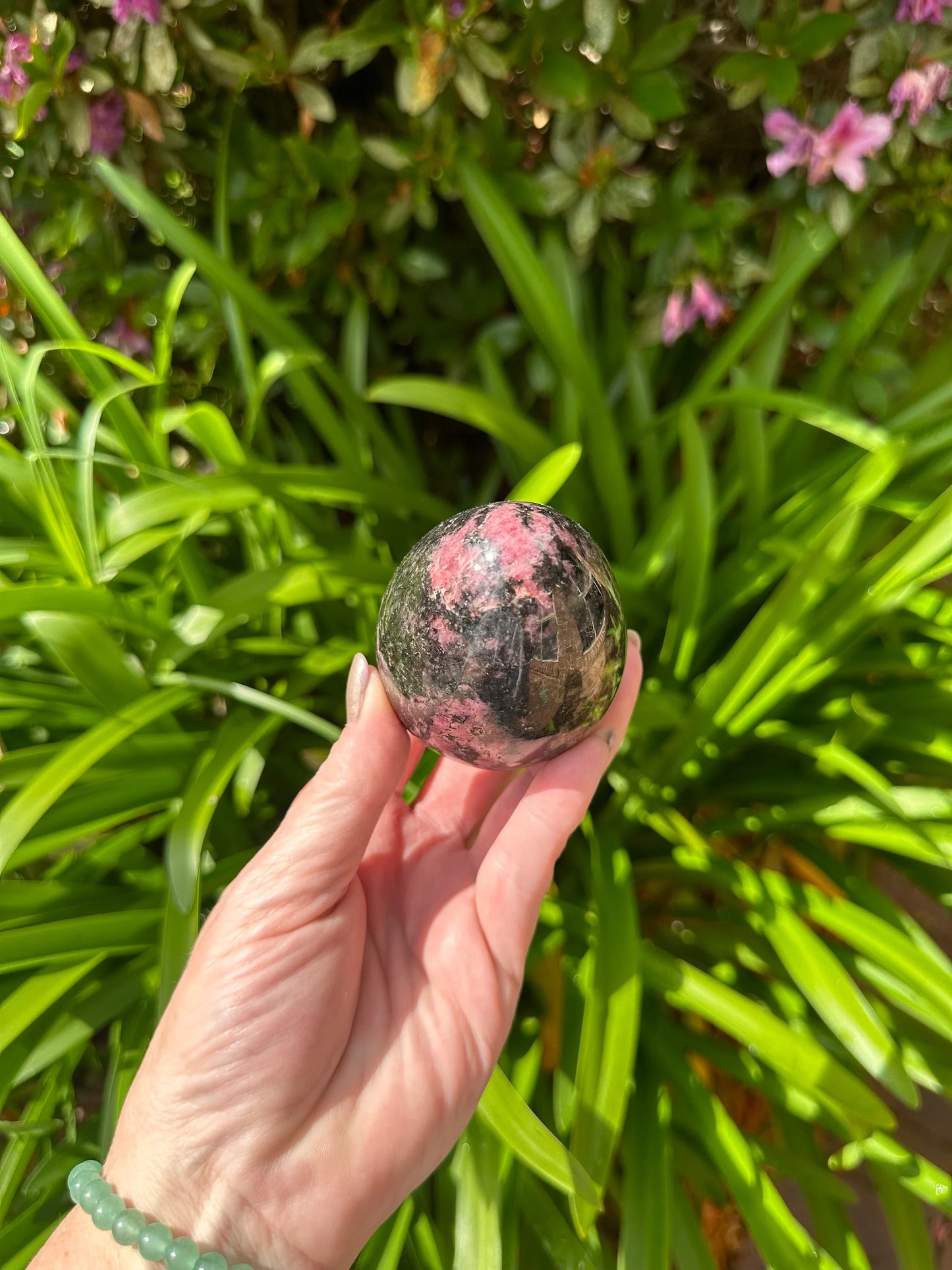 RHODONITE EGG