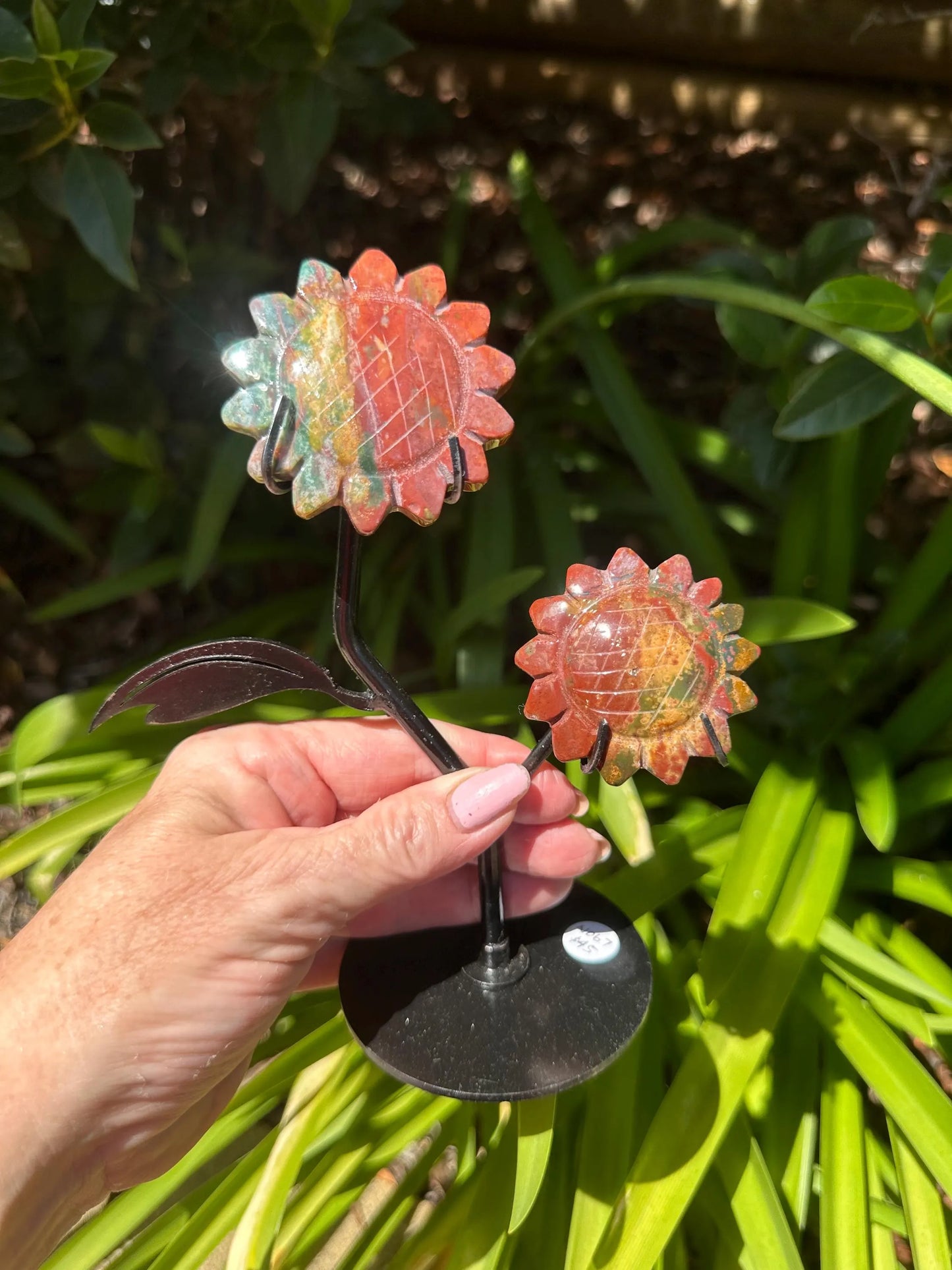 MOSS AGATE and OCEAN Jasper Sunflowers