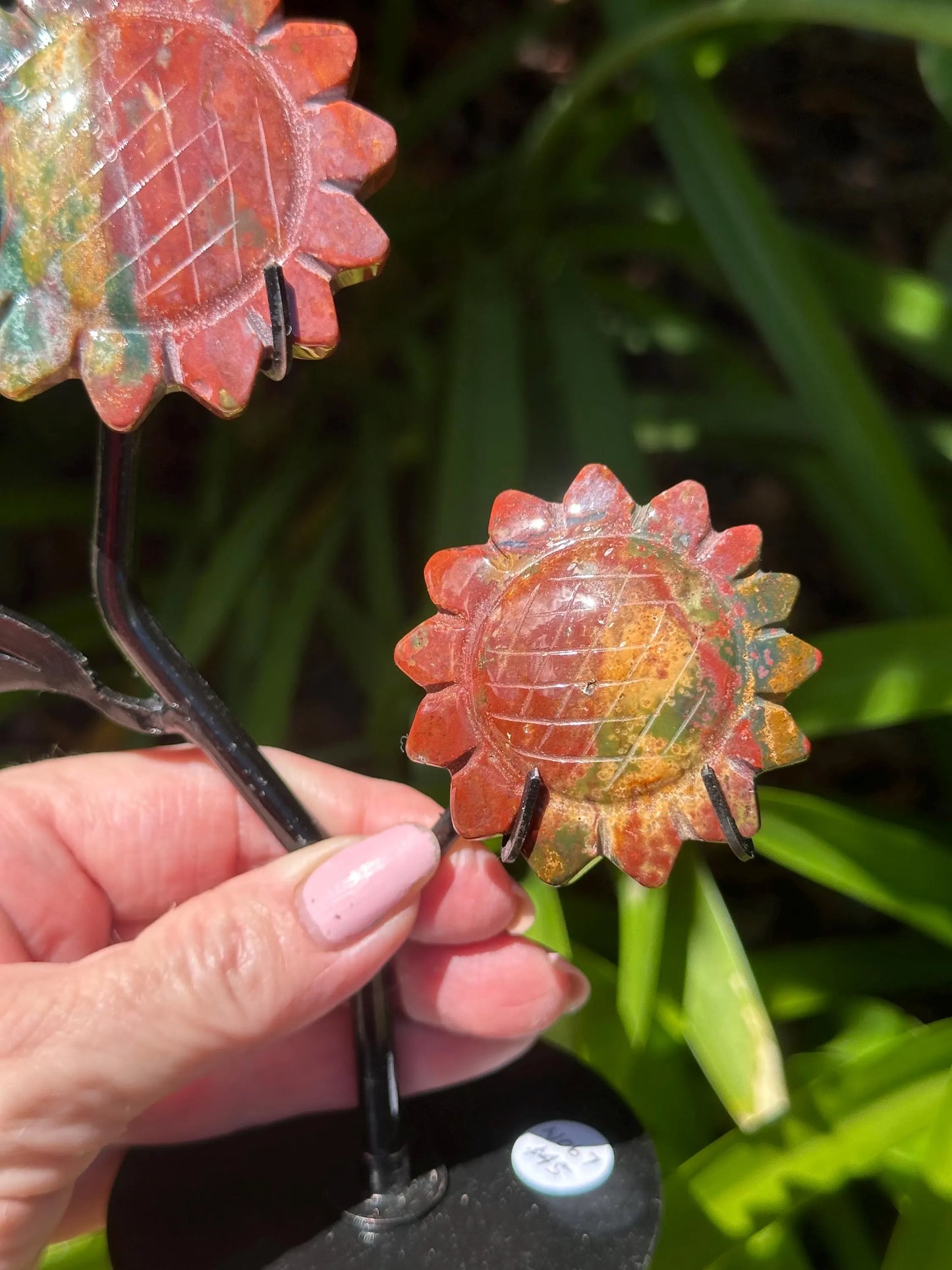 MOSS AGATE and OCEAN Jasper Sunflowers