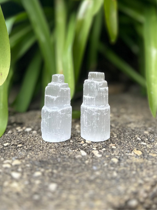 Small SELENITE MOUNTAIN Towers