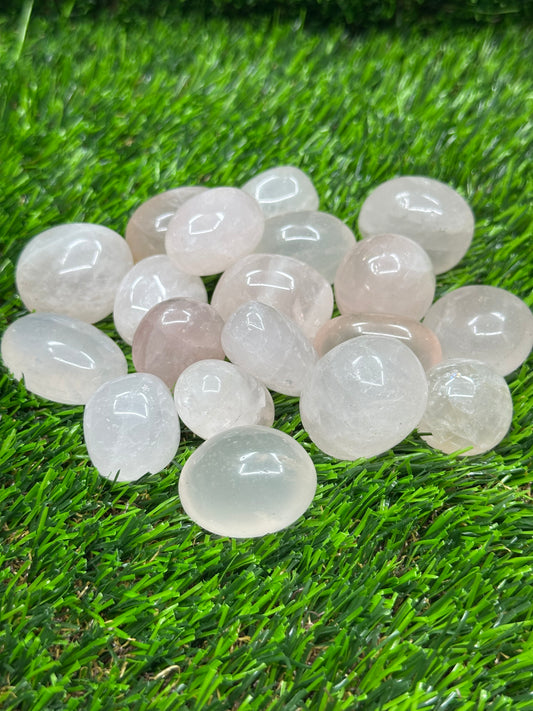 TUMBLES - Rose Quartz, Pink Opal, Mangano Calcite, Pink Agate, Strawberry Quartz, Pink Carnelian