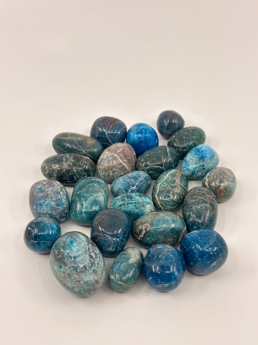 TUMBLES - Apatite, Labradorite, Blue Aventurine, Celestite, Fluorite, Volcano Agate