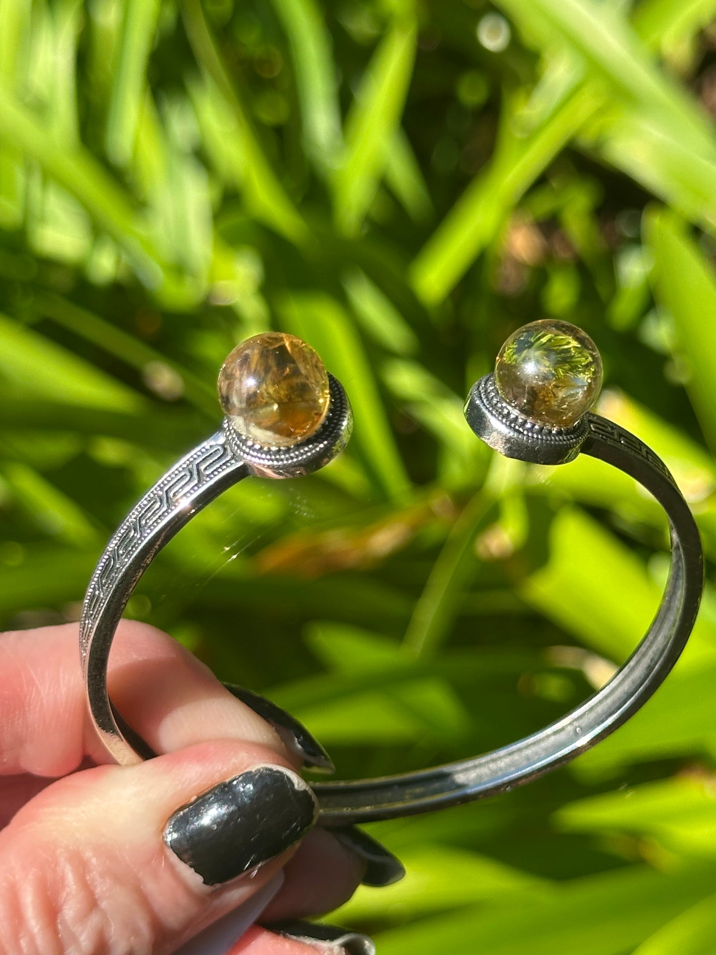 CRYSTAL CUFFS - assorted materials