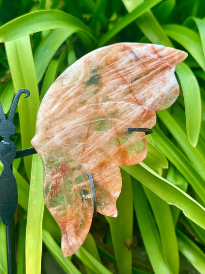 FIRE QUARTZ BUTTERFLY WINGS
