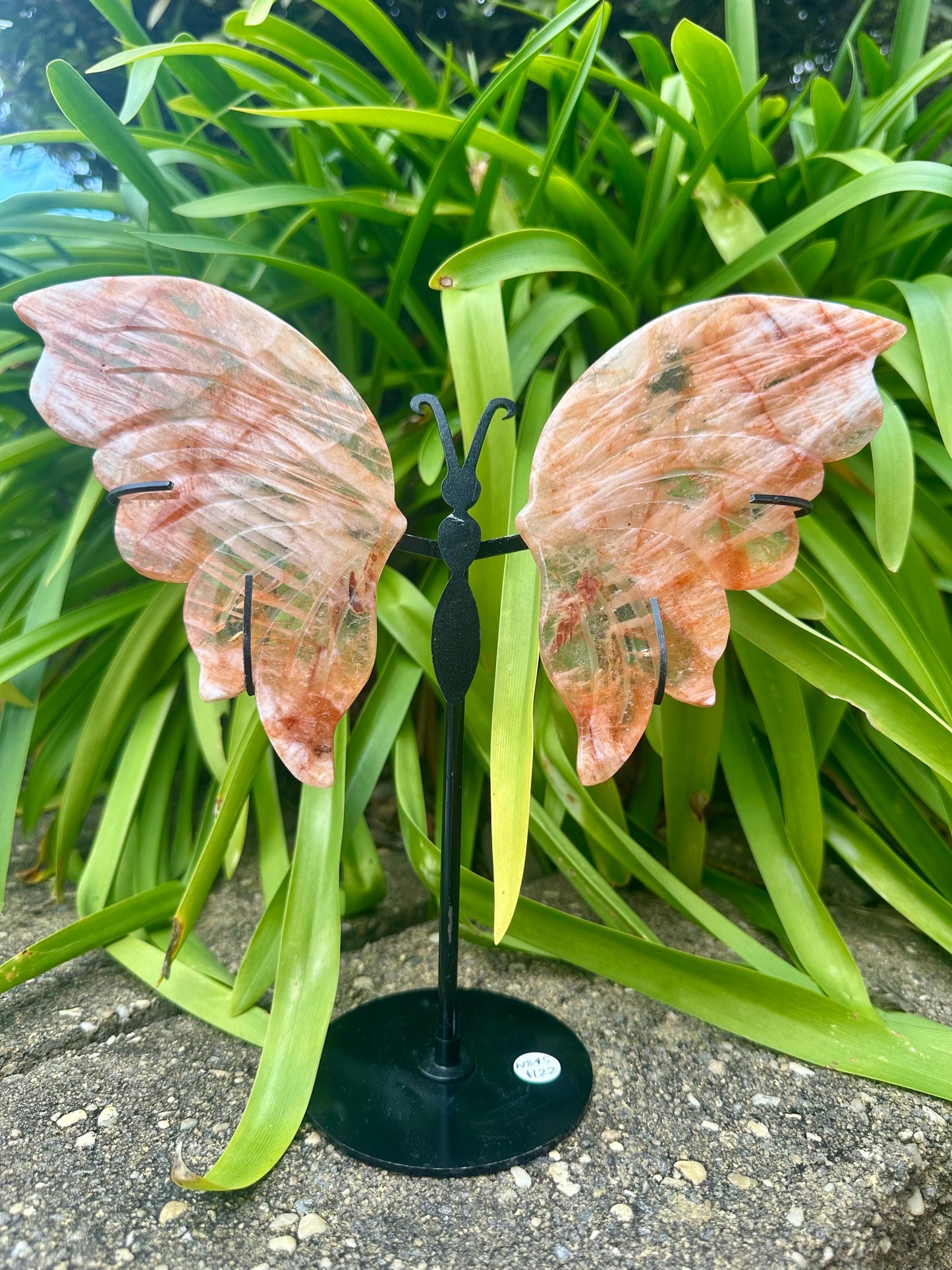 FIRE QUARTZ BUTTERFLY WINGS