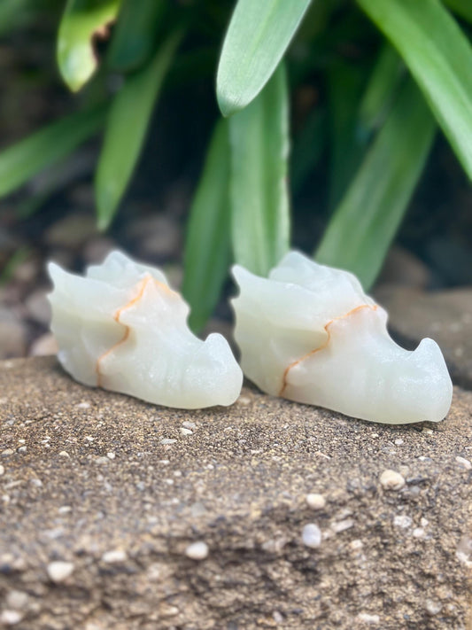 AFGHAN JADE DRAGON Head