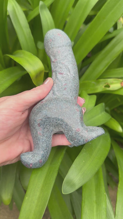 RUBY in KYANITE DINO Ding Ding